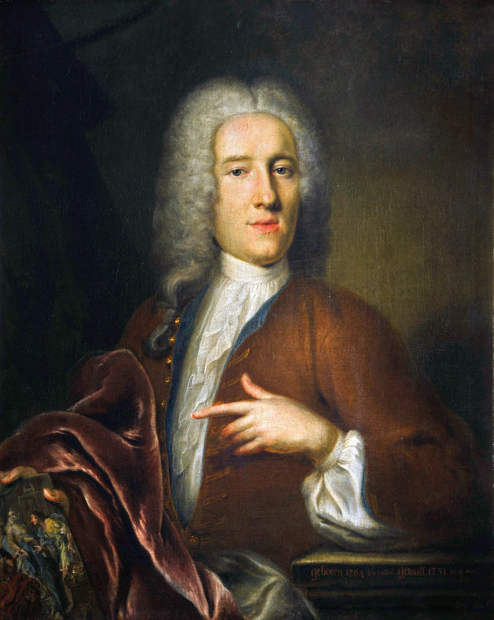 Otoportre, 1731. by Johann Georg Platzer