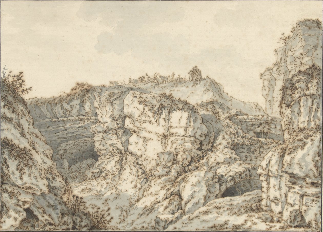 Montmartre'de rock partisi by Johann Georg Wille