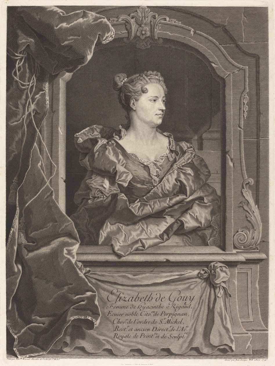 Elizabeth de Gouy, Hyacinthe Rigaud