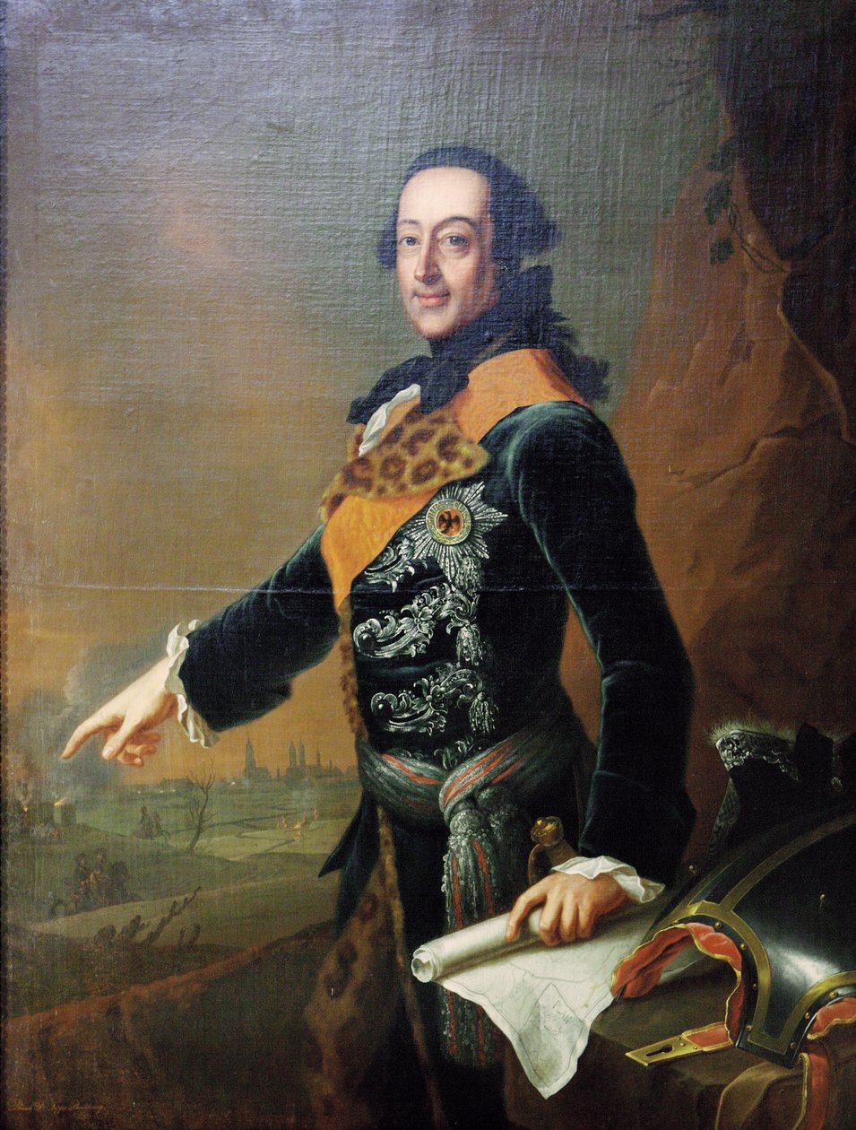 Charles, Brunswick-Luneburg Kalıtsal Prensi, 1759 by Johann Georg Ziesenis