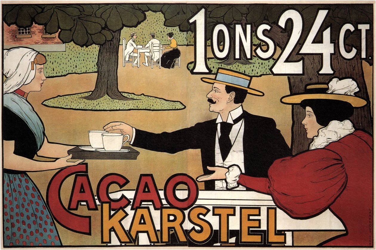 Kakao Karstel, 1897 by Johann Georg van Caspel
