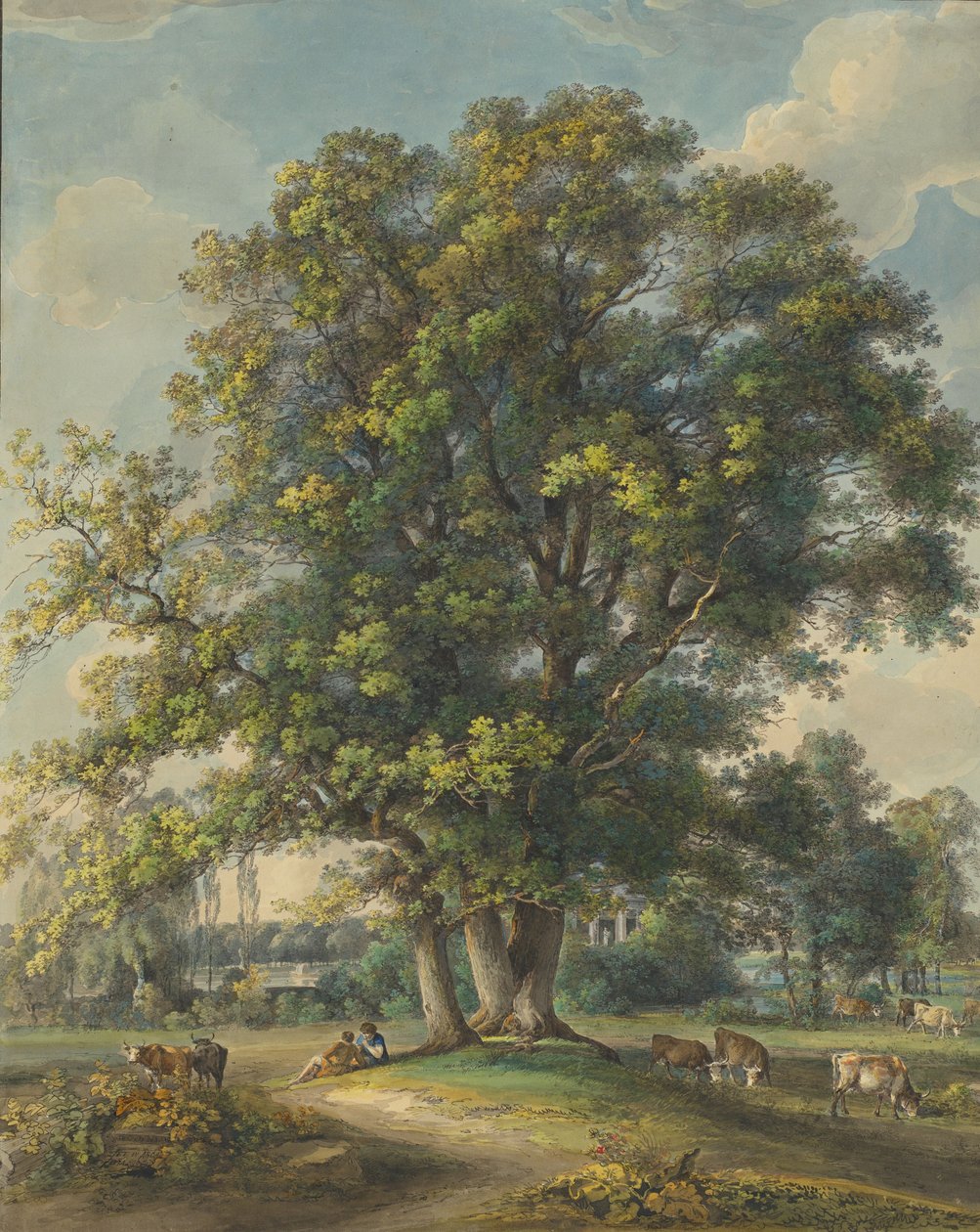 17901800, Arcadia'dayım. by Johann Georg von Dillis