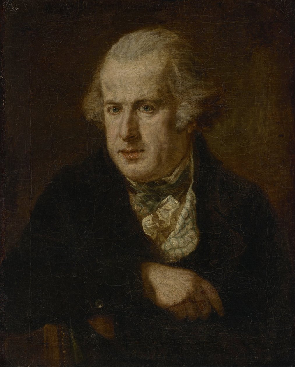 Erkek Effigy (Eski adıyla R.A. Boos) by Johann Georg von Edlinger