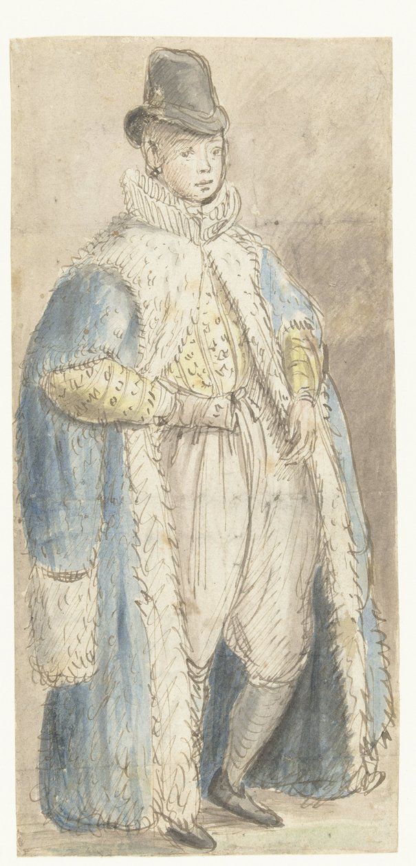 Frederick V'in oğlunun portresi, Seçmen Palatine (?) by Johann Goltz (possibly)