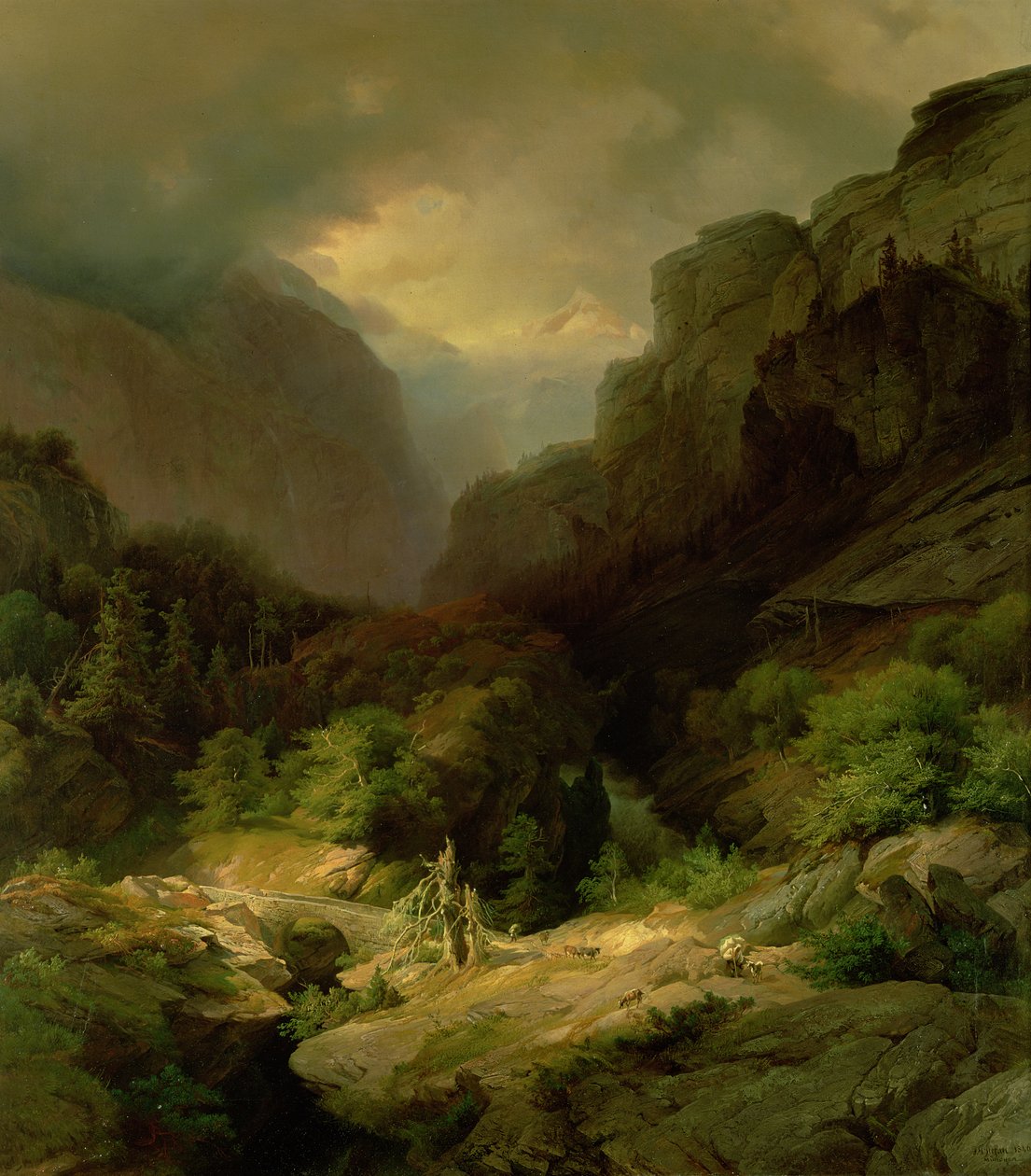 Bilinmeyen resim by Johann Gottfried Steffan