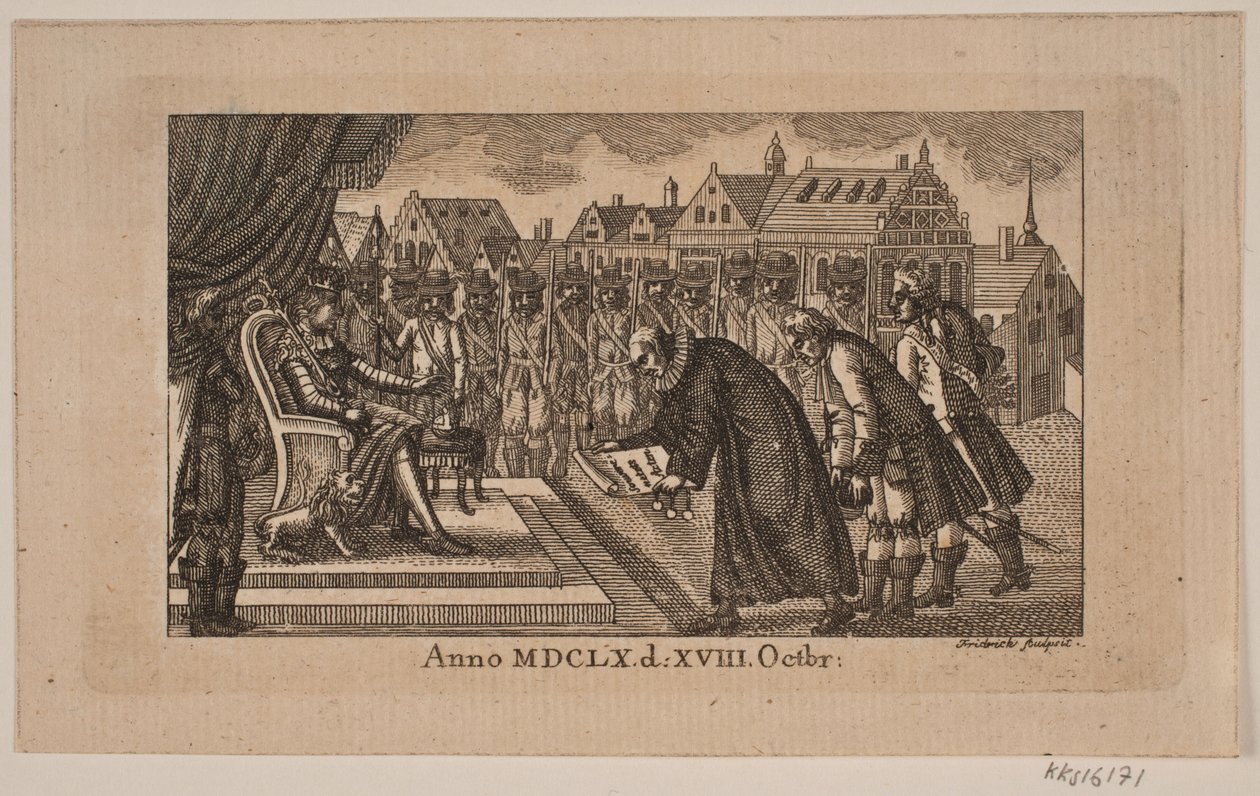 egemenliğin tanıtılması by Johann Gottlieb Friedrich