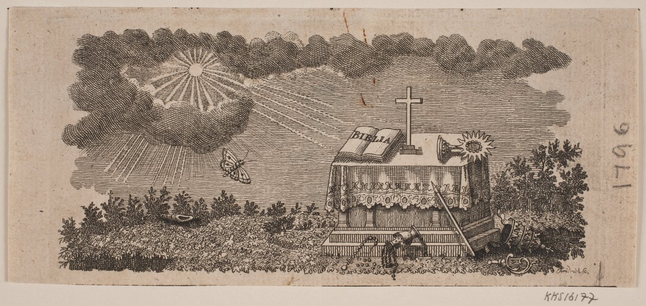 Vignette Gebhardi ve Christiani "Danimarka ve Norveç Krallıklarının Tarihi ve Zamanımıza Kadar Schleswig ve Holstein Dükalıkları" by Johann Gottlieb Friedrich