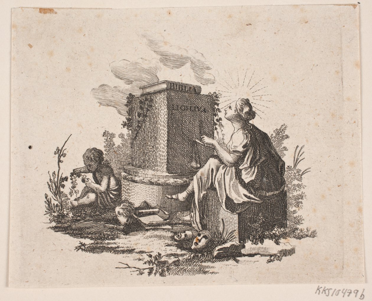 Vignette'den H. Niemeyer'e "İncil Özellikleri" by Johann Gottlieb Friedrich