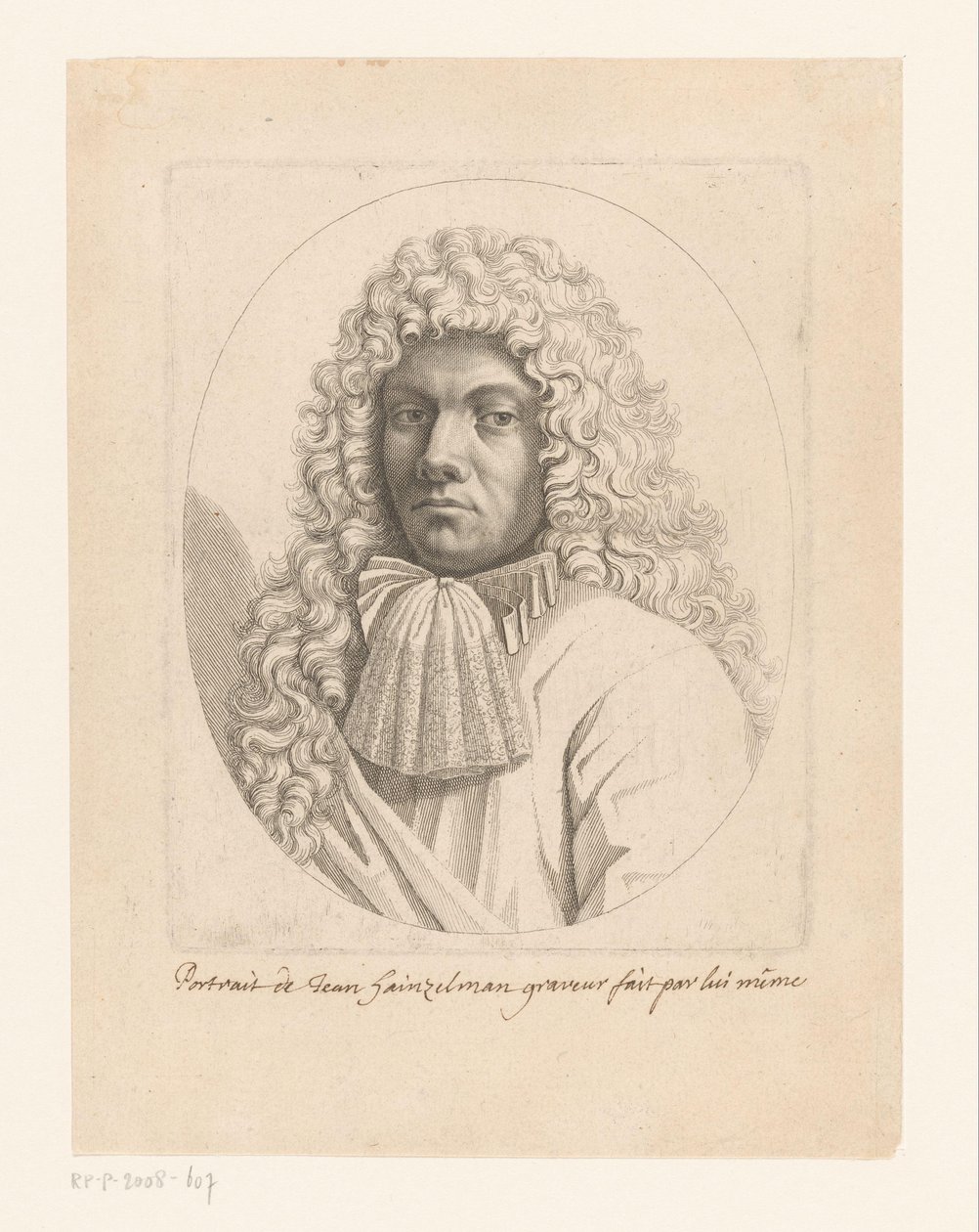 Johann Hainzelmann'ın olası kendi portresi by Johann Hainzelmann (possibly)