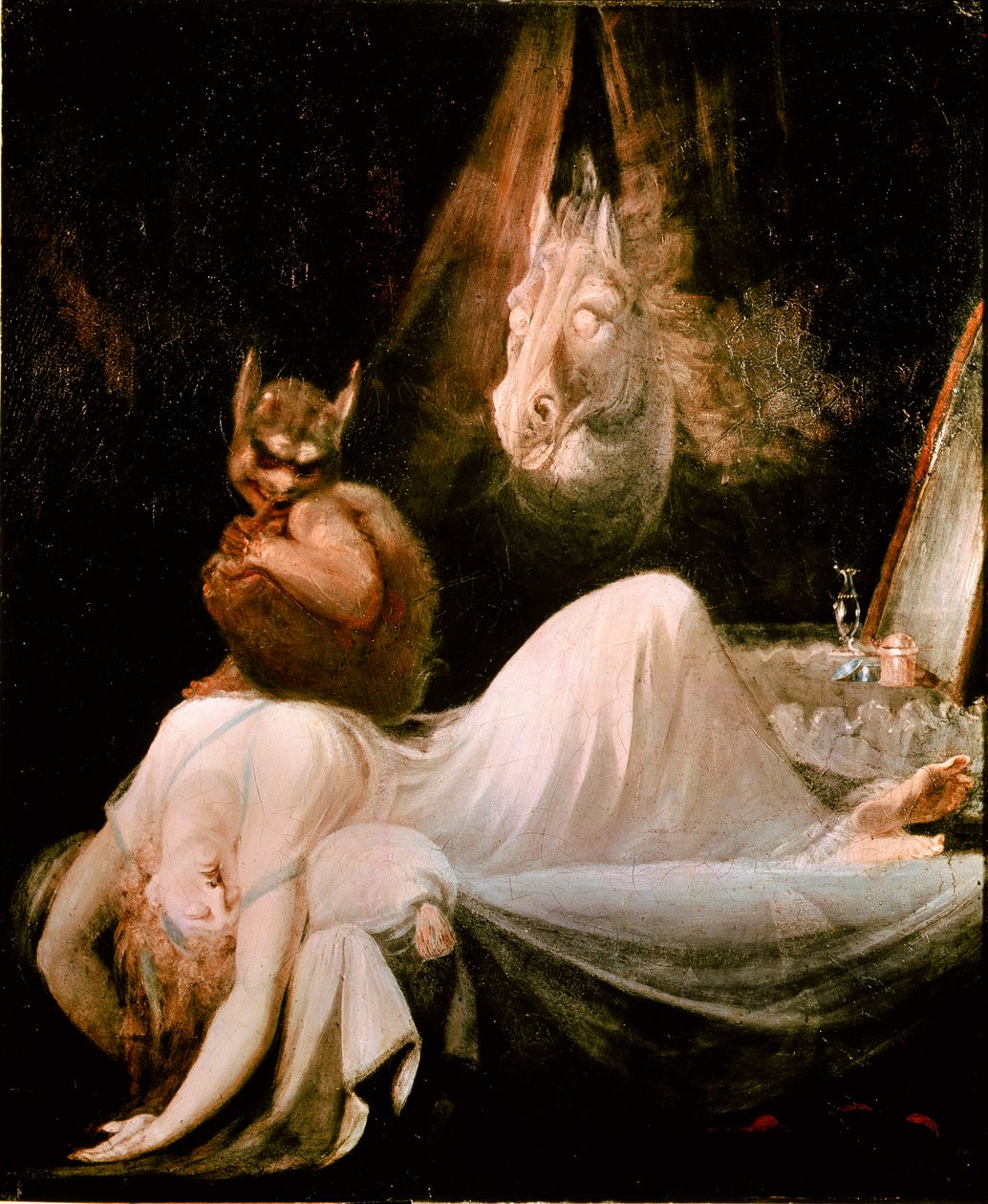 Kabus Tablosu Johann Henrich Fussli (1741-1825), İsviçre Okulu by Johann Heinrich Füssli