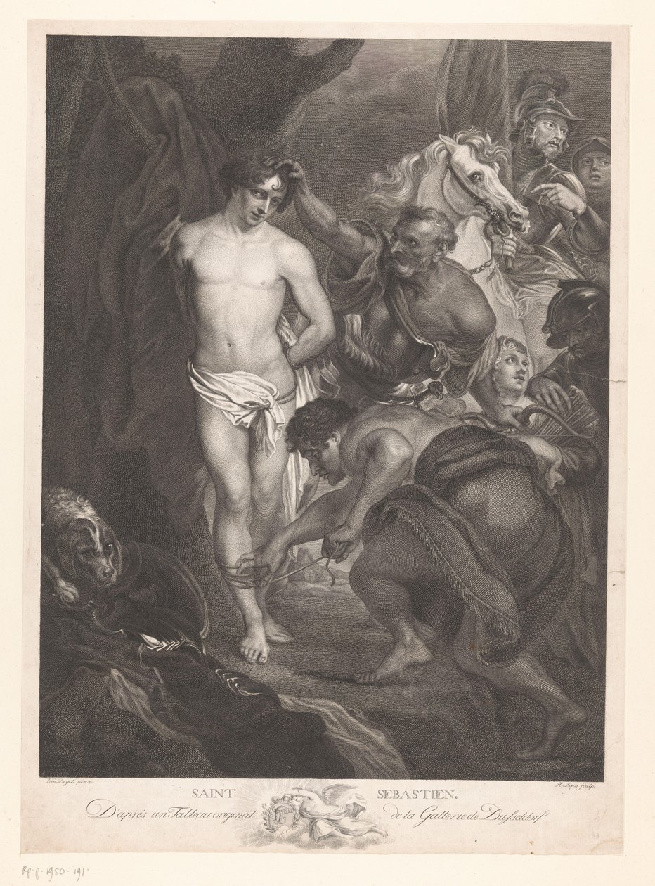 Aziz Sebastian by Johann Heinrich Lips
