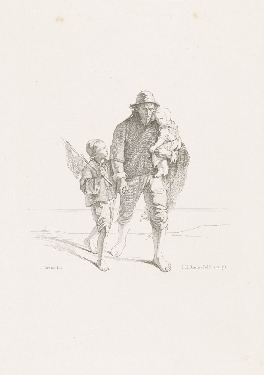 mezarlık boyunca Denizin Çocukları (dizi adı) by Johann Heinrich Maria Hubert Rennefeld