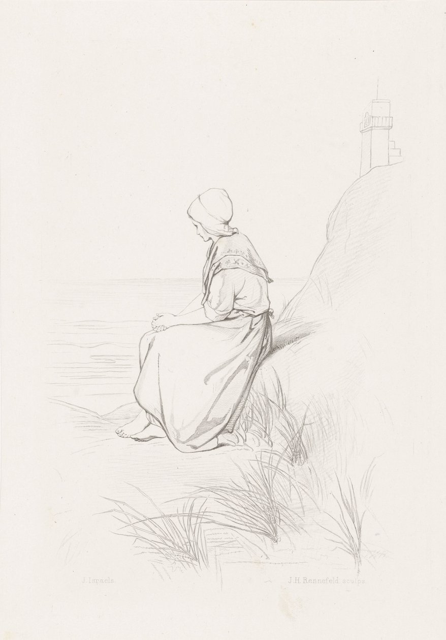 kum tepelerindeki kız Denizin Çocukları (dizi adı) by Johann Heinrich Maria Hubert Rennefeld