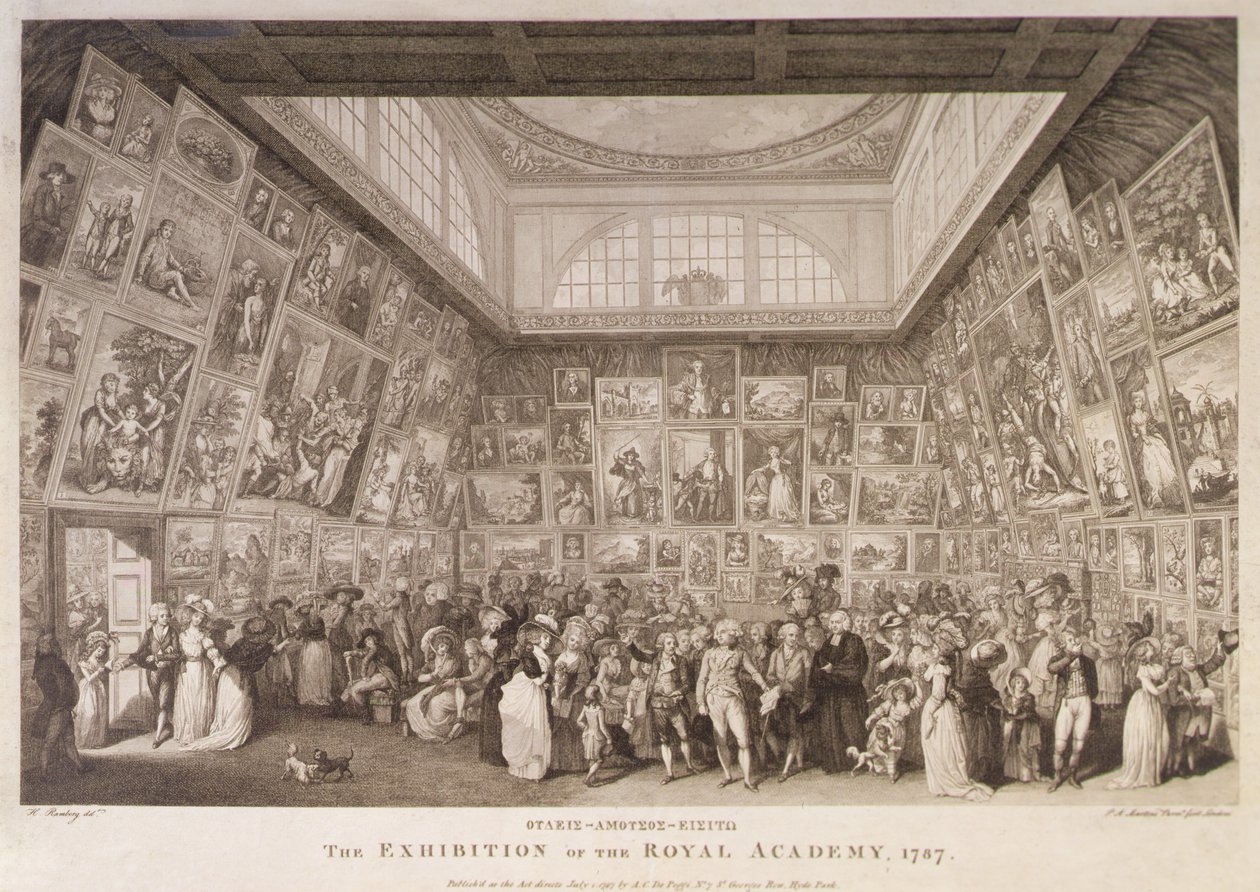 1787 yılında Kraliyet Sanat Akademisi