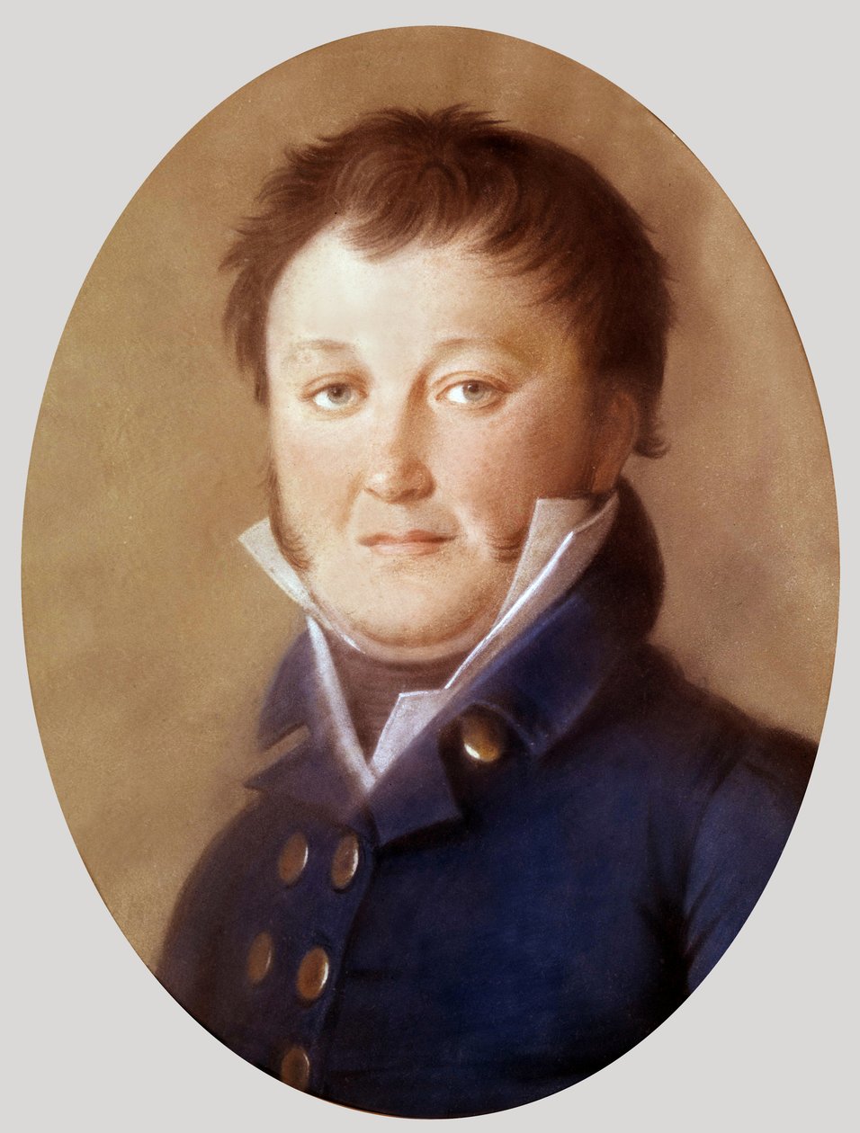 Louis Constant Wairy'nin Portresi by Johann Heinrich Schmidt