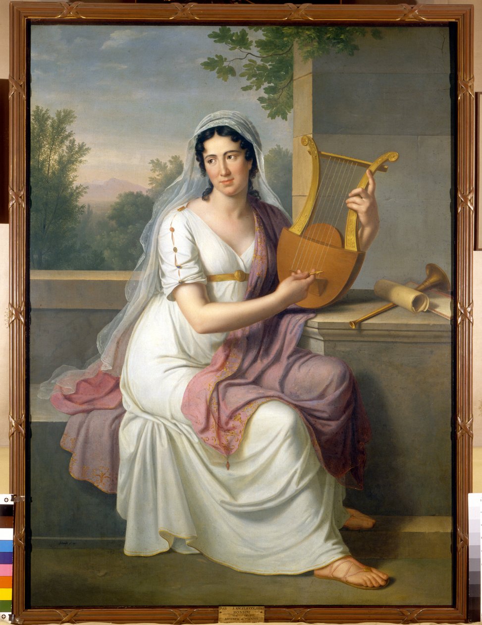 İspanyol şarkıcı Isabelle Colbran