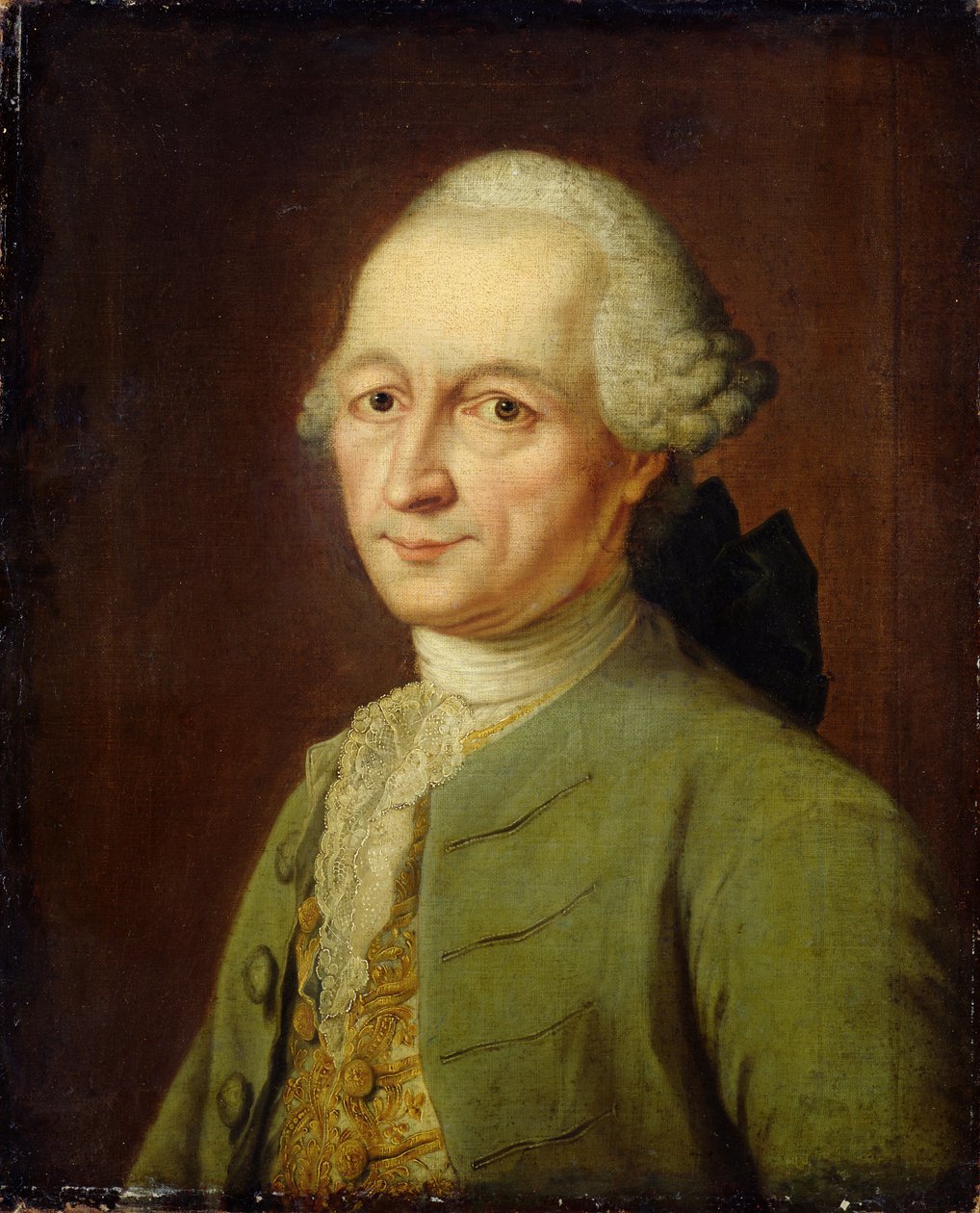 Abraham Gotthelf Kaestner, 1770 by Johann Heinrich Tischbein
