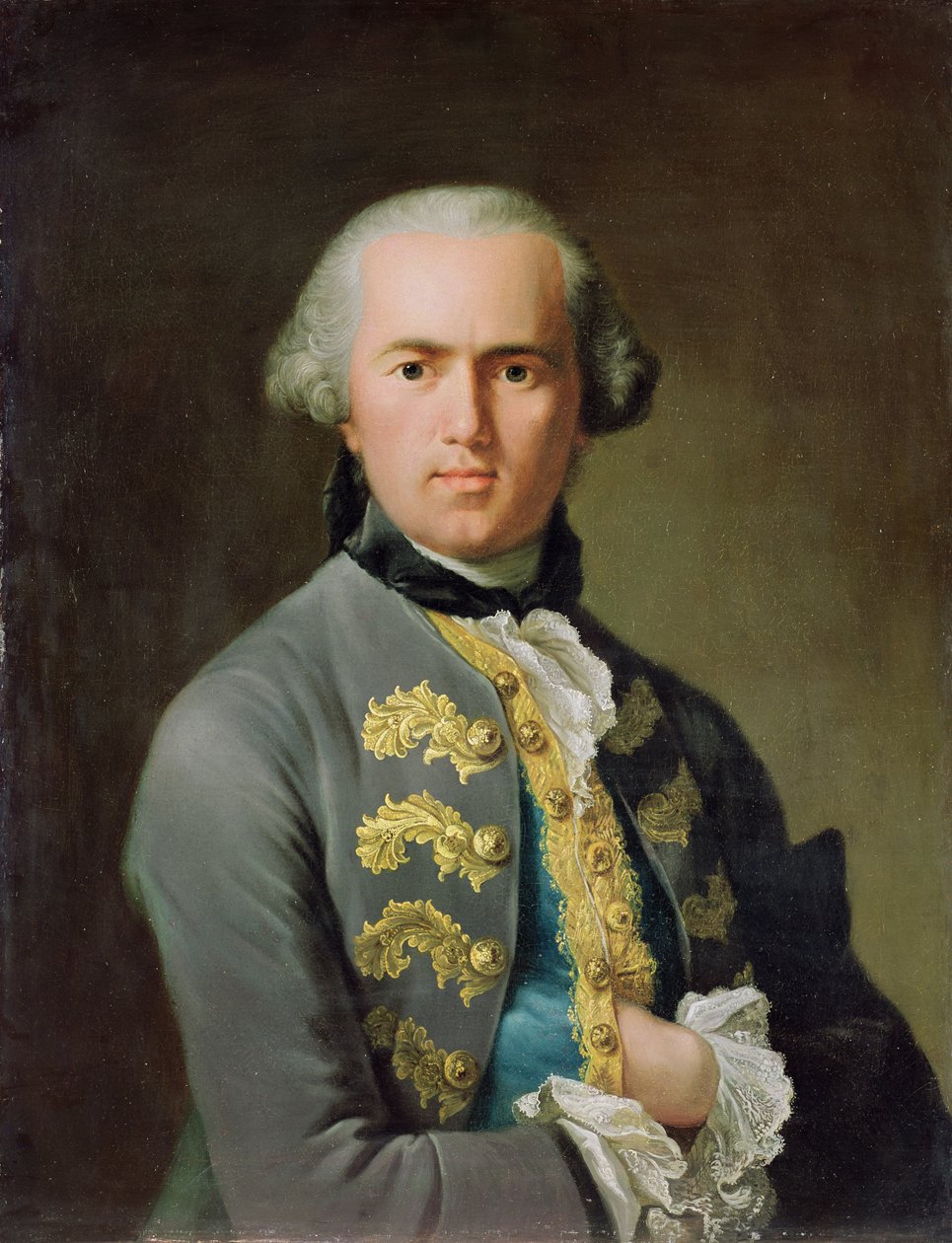 Orta Çağda Otoportre by Johann Heinrich Tischbein