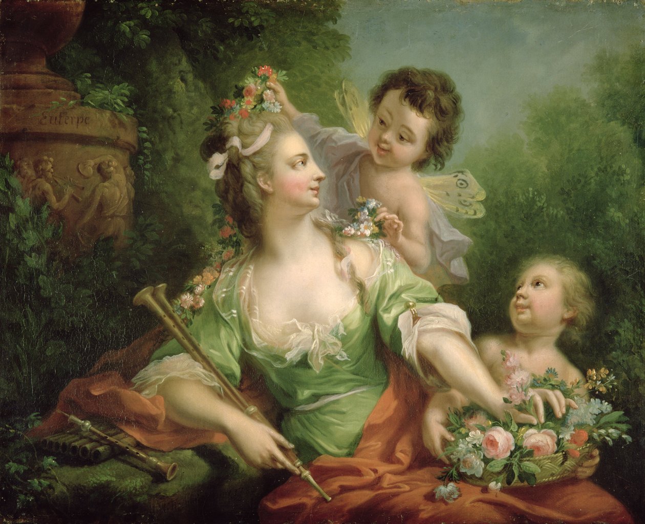 Muse Euterpe, 1782 by Johann Heinrich Tischbein