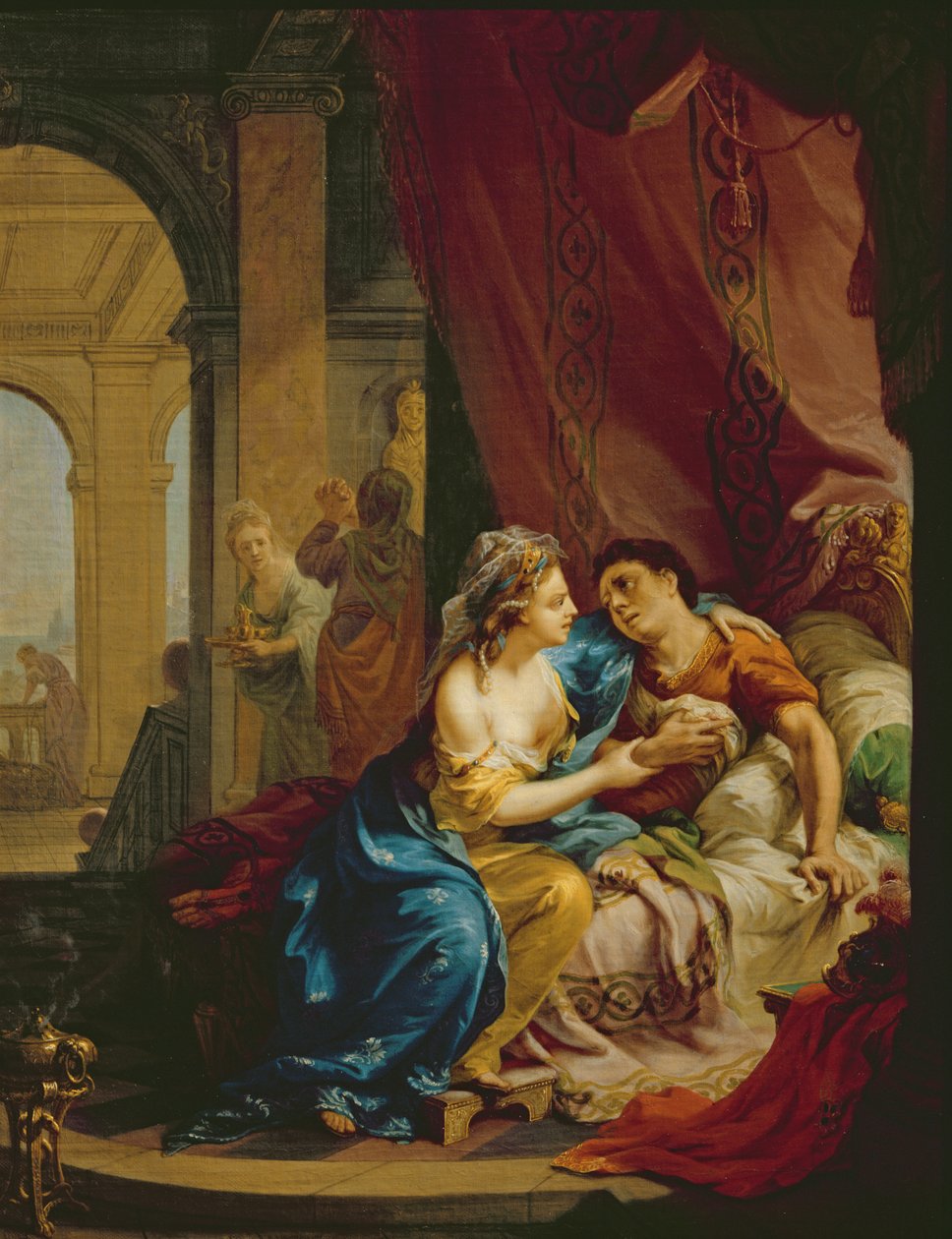Anthony ve Kleopatra, 1774 by Johann Heinrich Wilhelm Tischbein