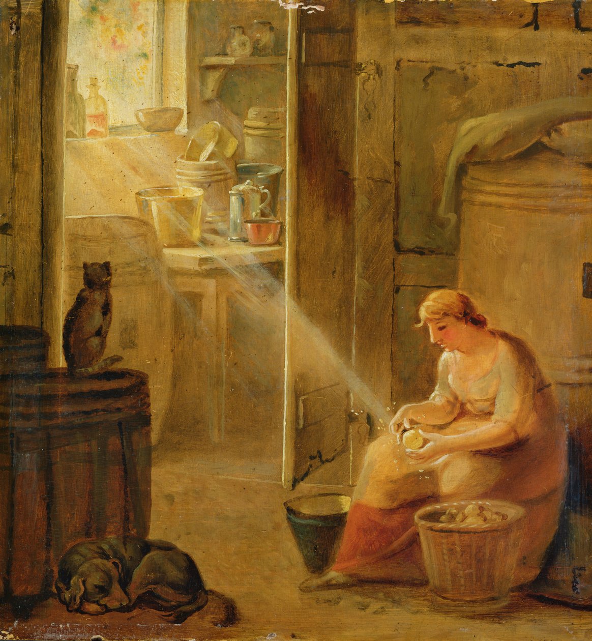 İç Mekan (Patates) by Johann Heinrich Wilhelm Tischbein