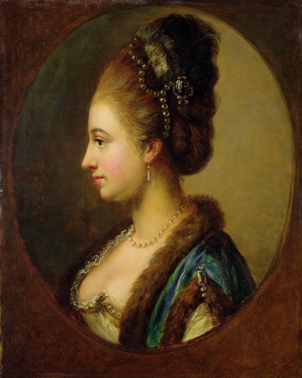 Filipin Amalie, Hessen-Kassel Kontesi by Johann Heinrich Wilhelm Tischbein
