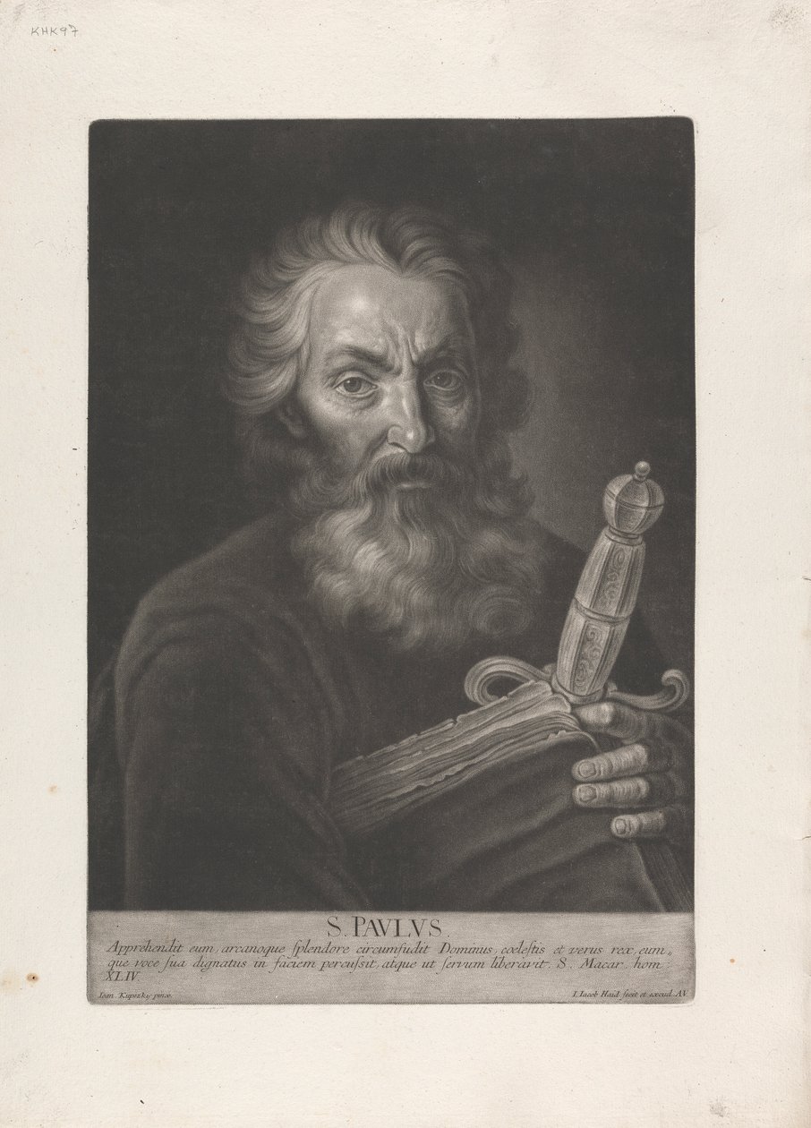 Paulus by Johann Jacobus Haid