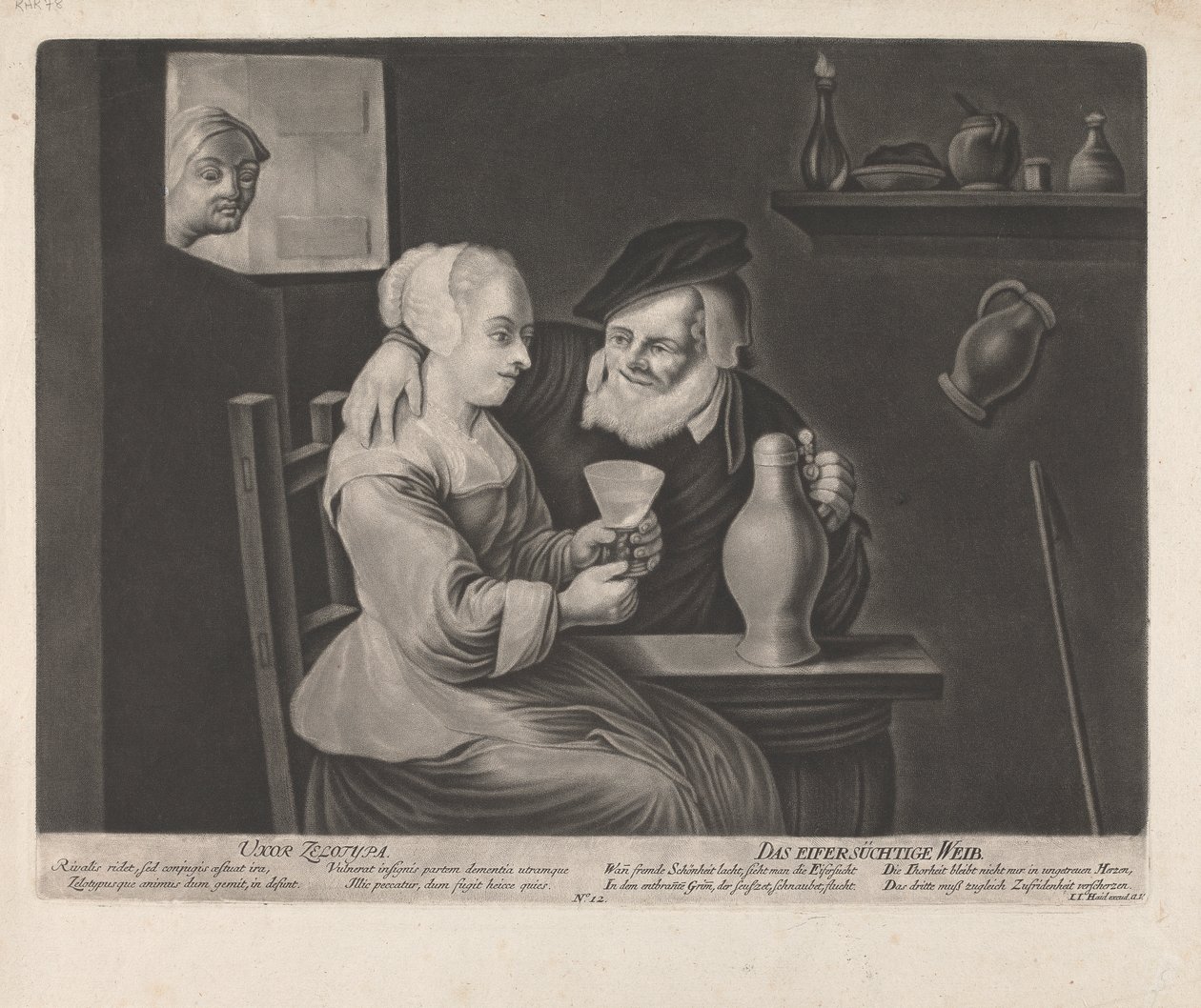 kıskanç karısı by Johann Jacobus Haid