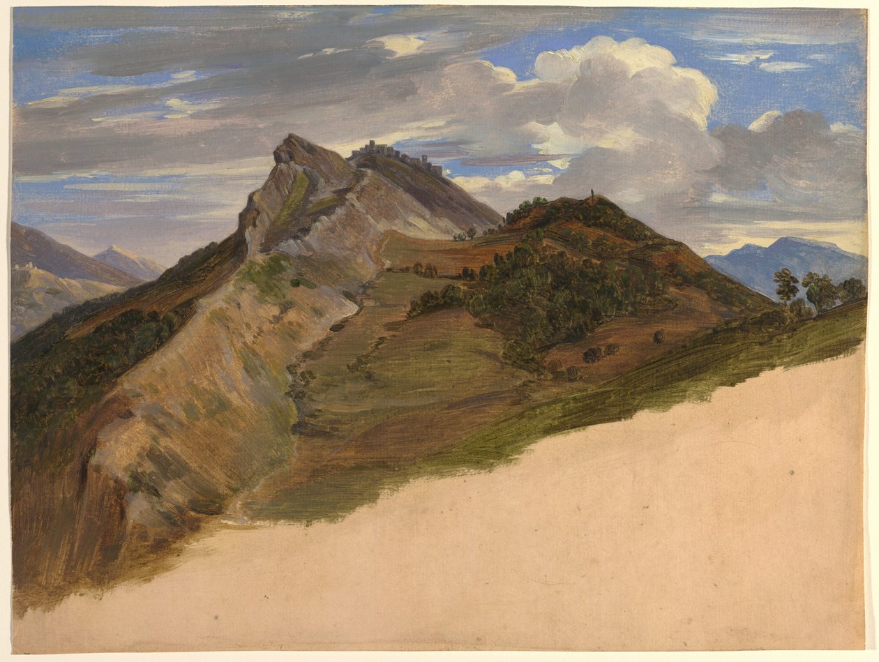 Kuzeyden Görülen Civitella by Johann Joachim Faber