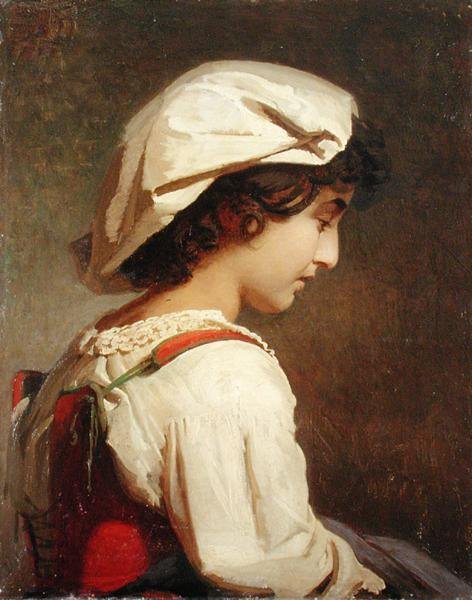 italyan kız by Johann Koler