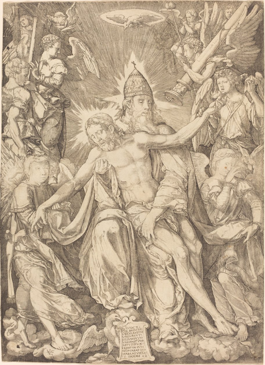 Kutsal Üçlü by Johann Ladenspelder