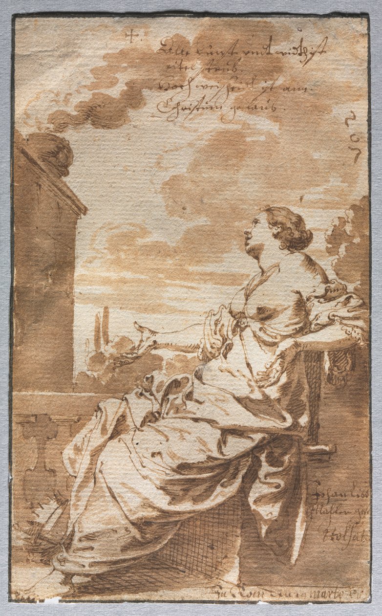 Hristiyan İnancının Alegorisi by Johann Liss