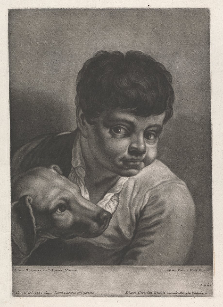 adam portresi by Johann Lorenz Haid