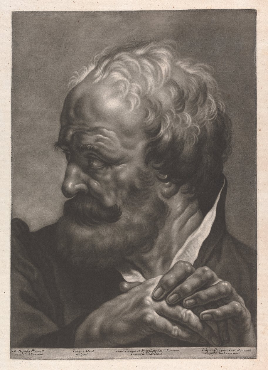 Bir Adamın Portresi by Johann Lorenz Haid