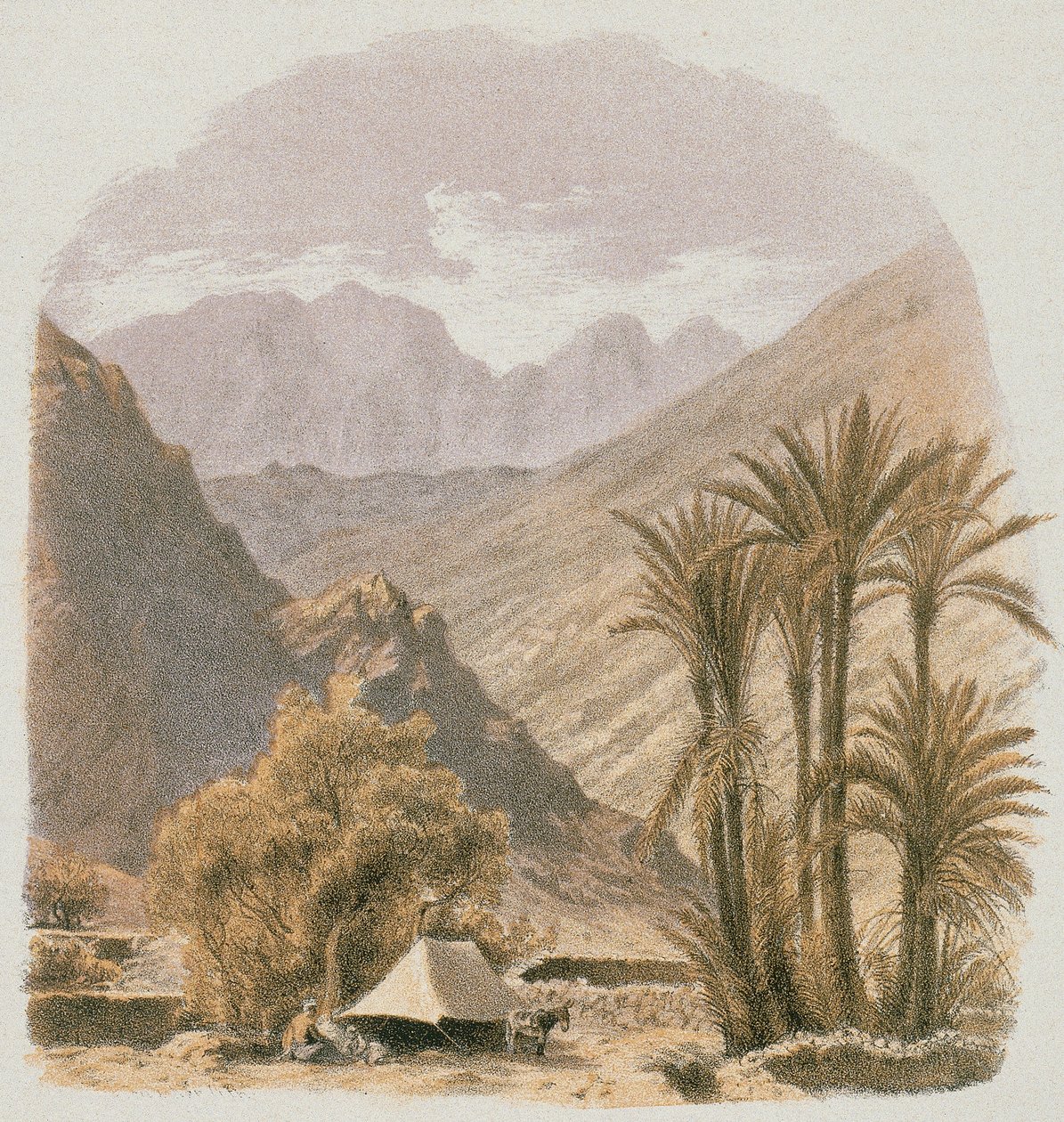 Sina. Bernatz ve diğerleri tarafından gravür - Steinkopk J.F. Editör by Johann Martin Bernatz
