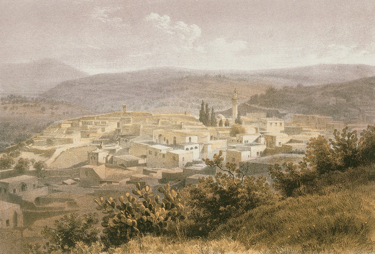 NS. James. Bernatz et alii tarafından dağlama - Eisenblätter, R. Editore by Johann Martin Bernatz