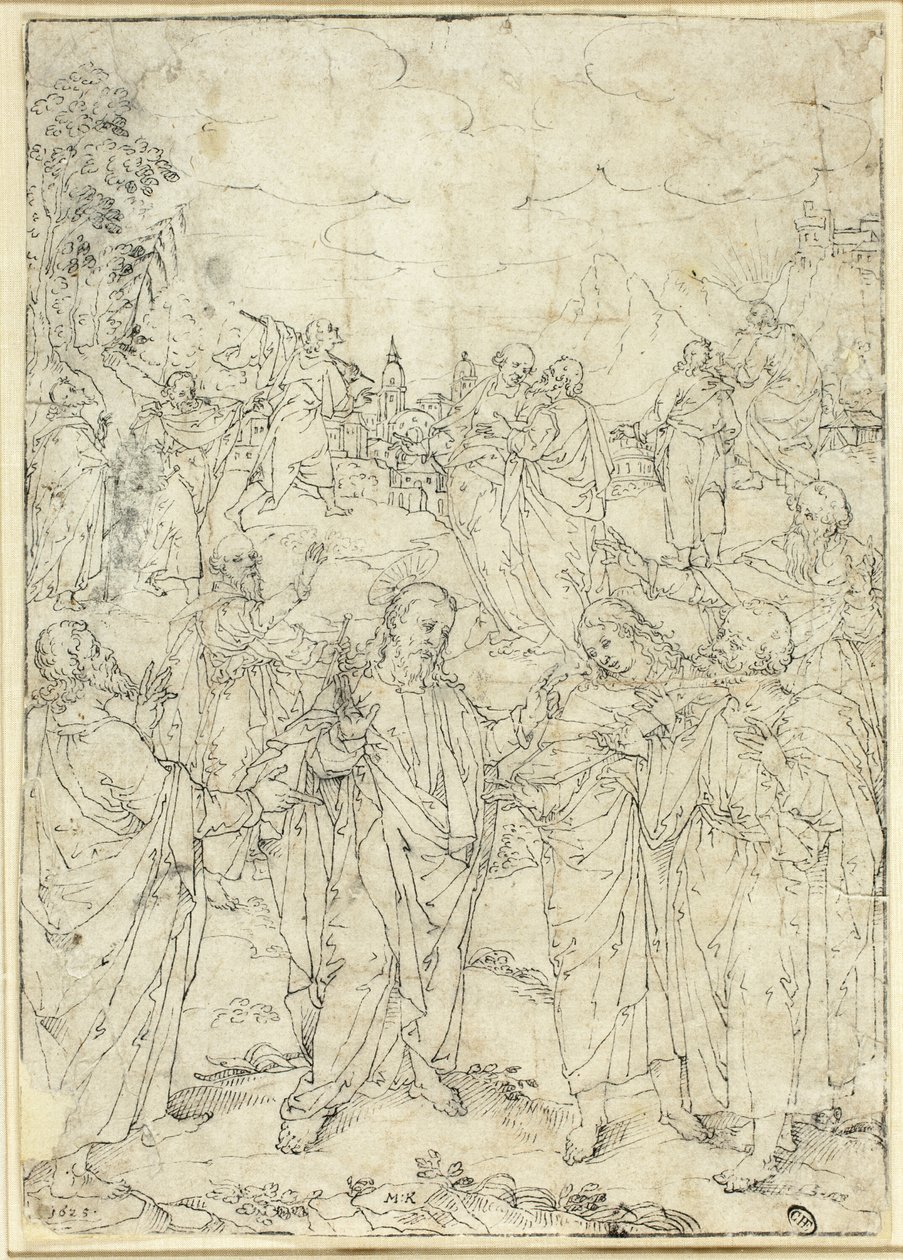 İsa ve Havariler by Johann Mathias Kager