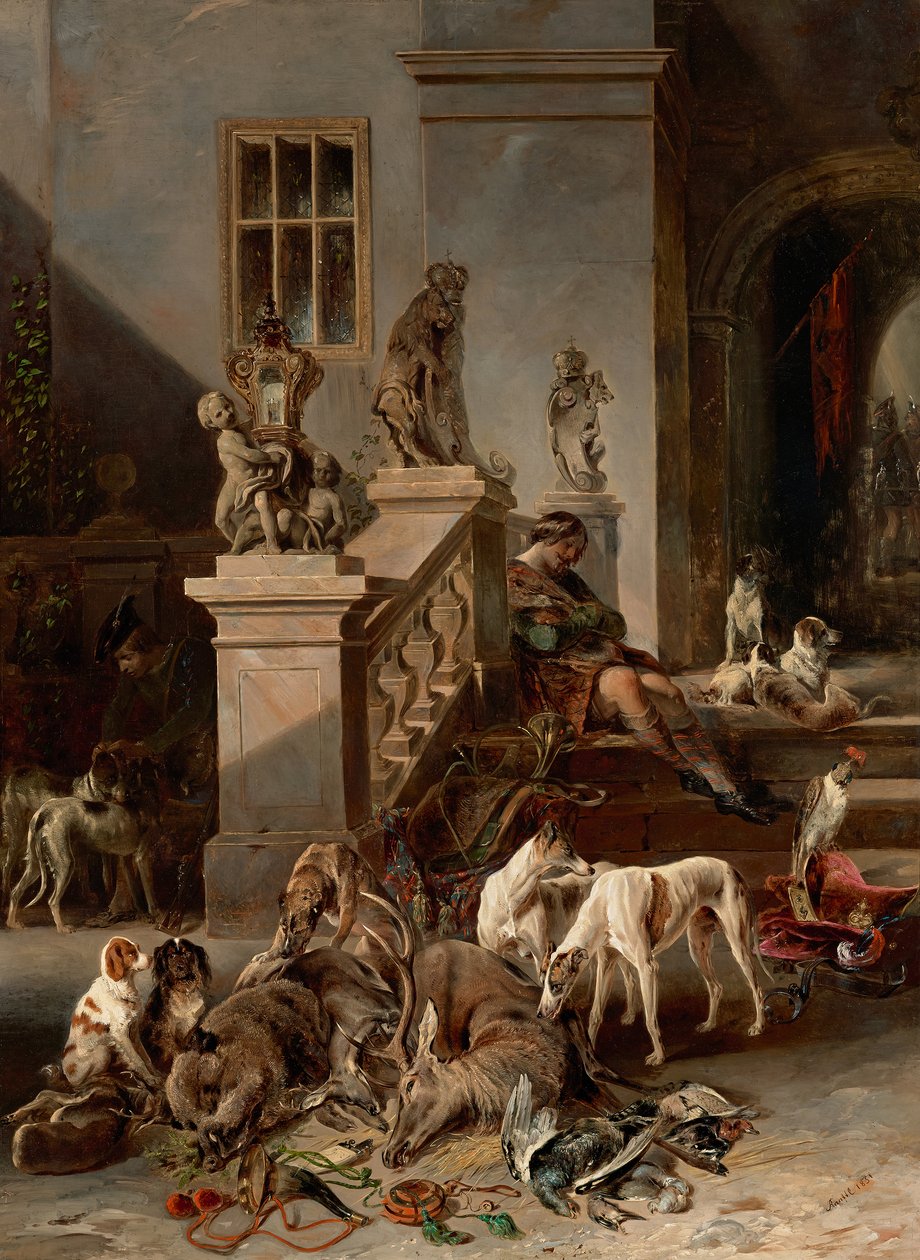 Av by Johann Matthias Ranftl