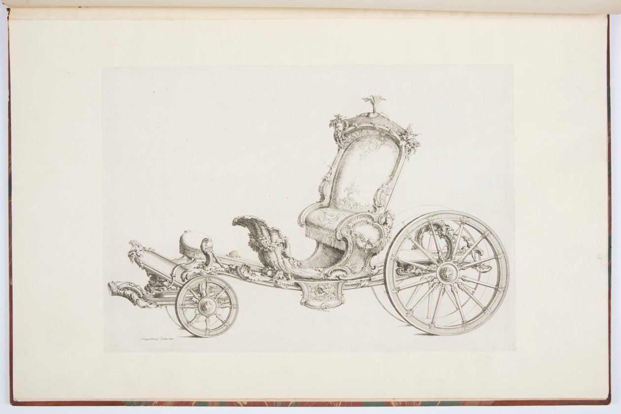 Cabrio için tasarım by Johann Michael Hoppenhaupt II