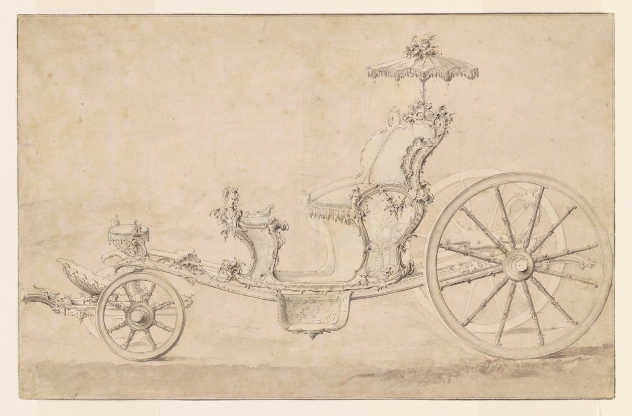 Cabrio için tasarım by Johann Michael Hoppenhaupt II
