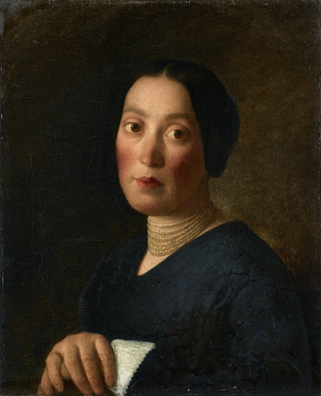 Elisabeth Musch 24 yaşında by Johann Michael Neder