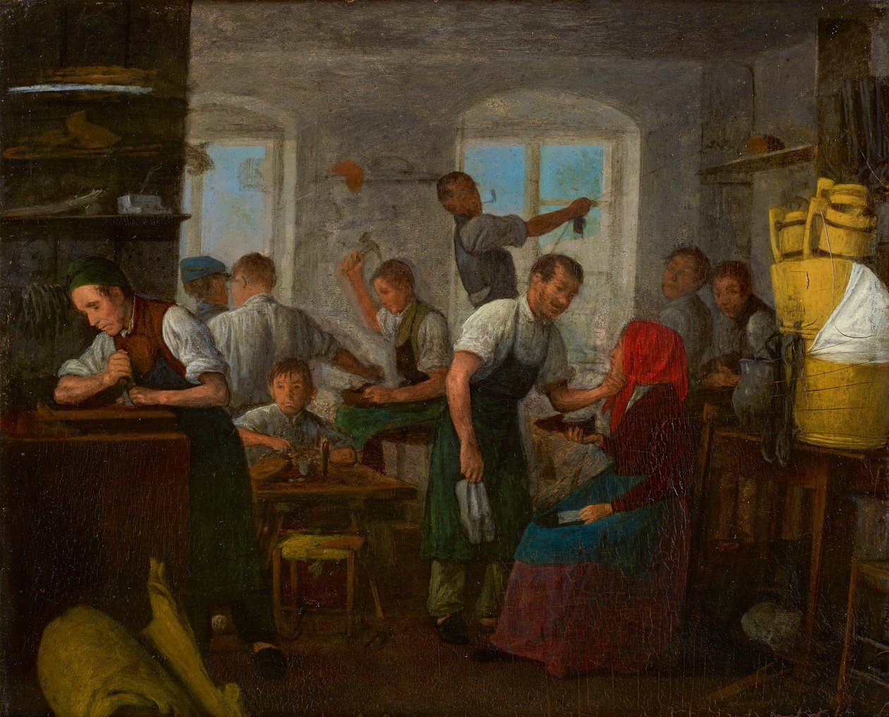 ayakkabıcı atölyesi by Johann Michael Neder