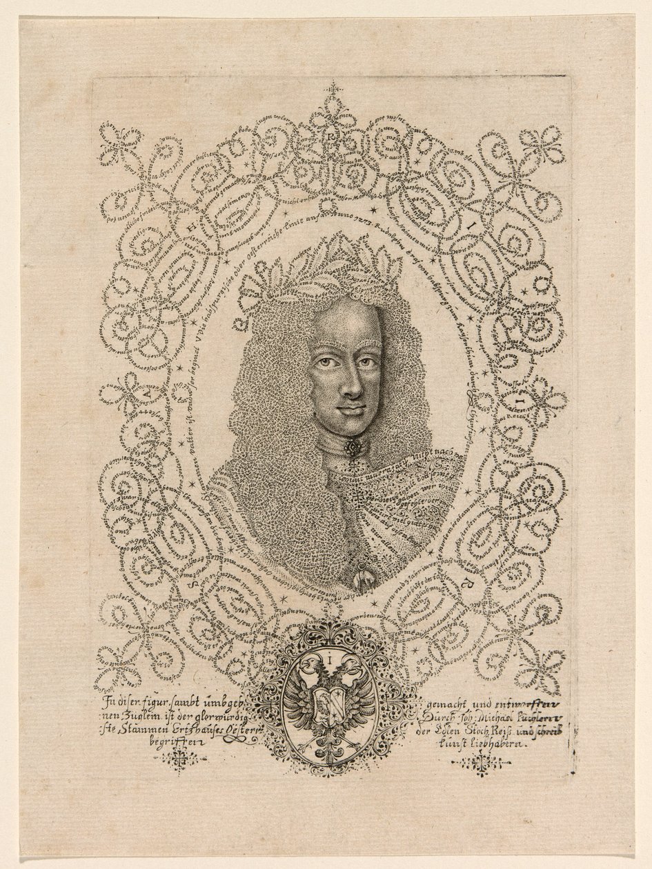 Joseph I (Ağustos), Kutsal Roma İmparatoru by Johann Michael Puchler