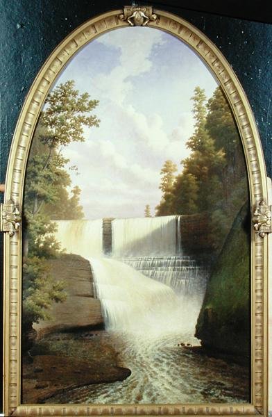 Trenton Şelalesi, Batı Kanada Deresi, New York by Johann Mongels Culverhouse