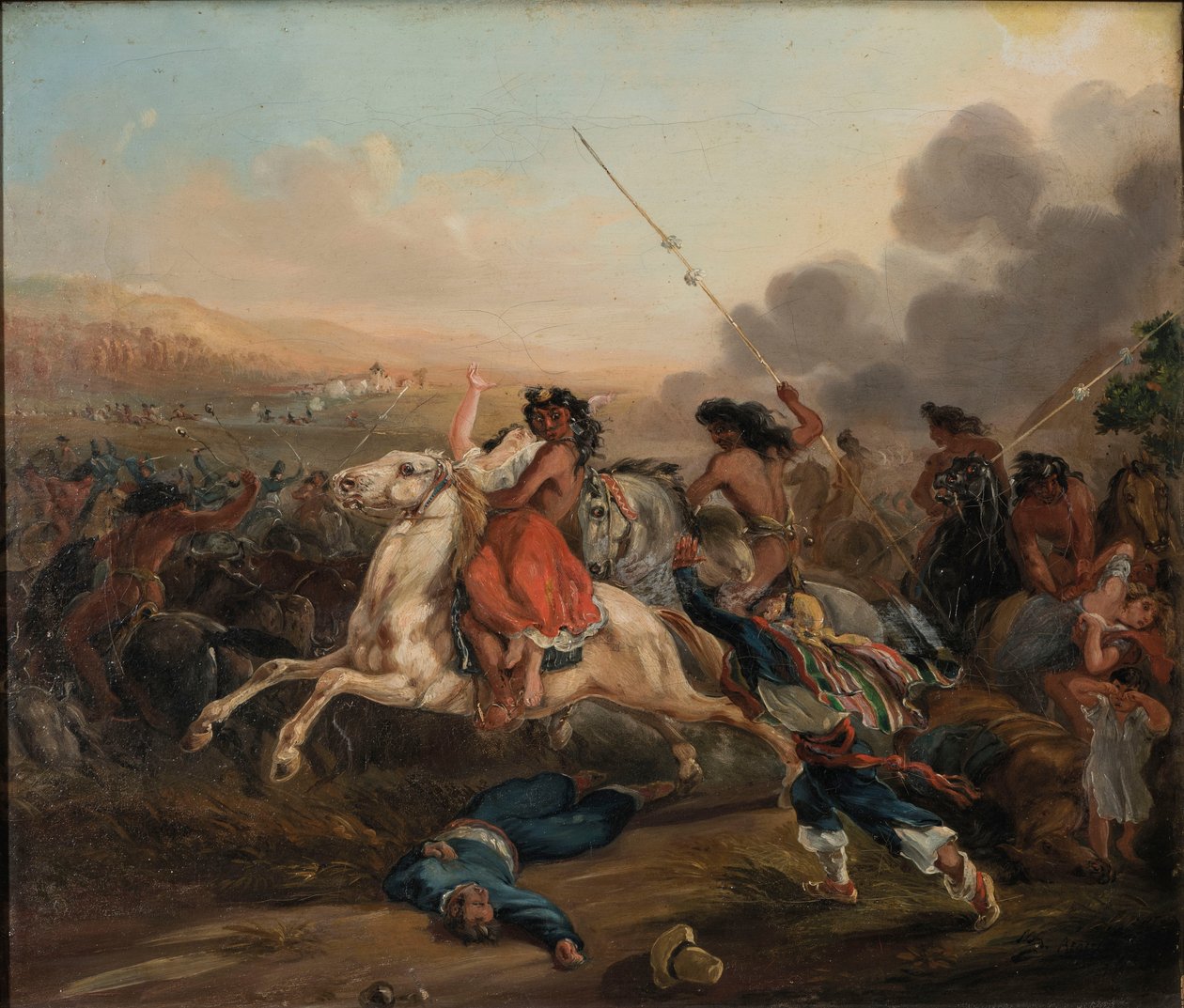 Rapture (El Malón) by Johann Moritz Rugendas