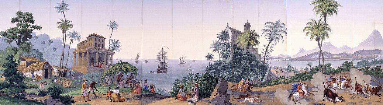 Brezilya manzaraları, c.1829-1835 by Johann Moritz Rugendas