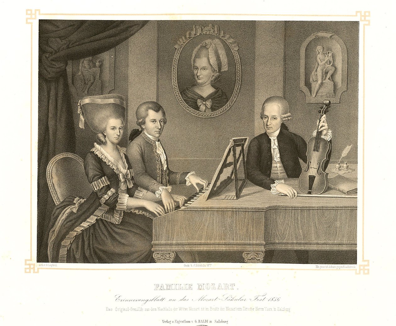 aile mozart by Johann Nepomuk Croce della
