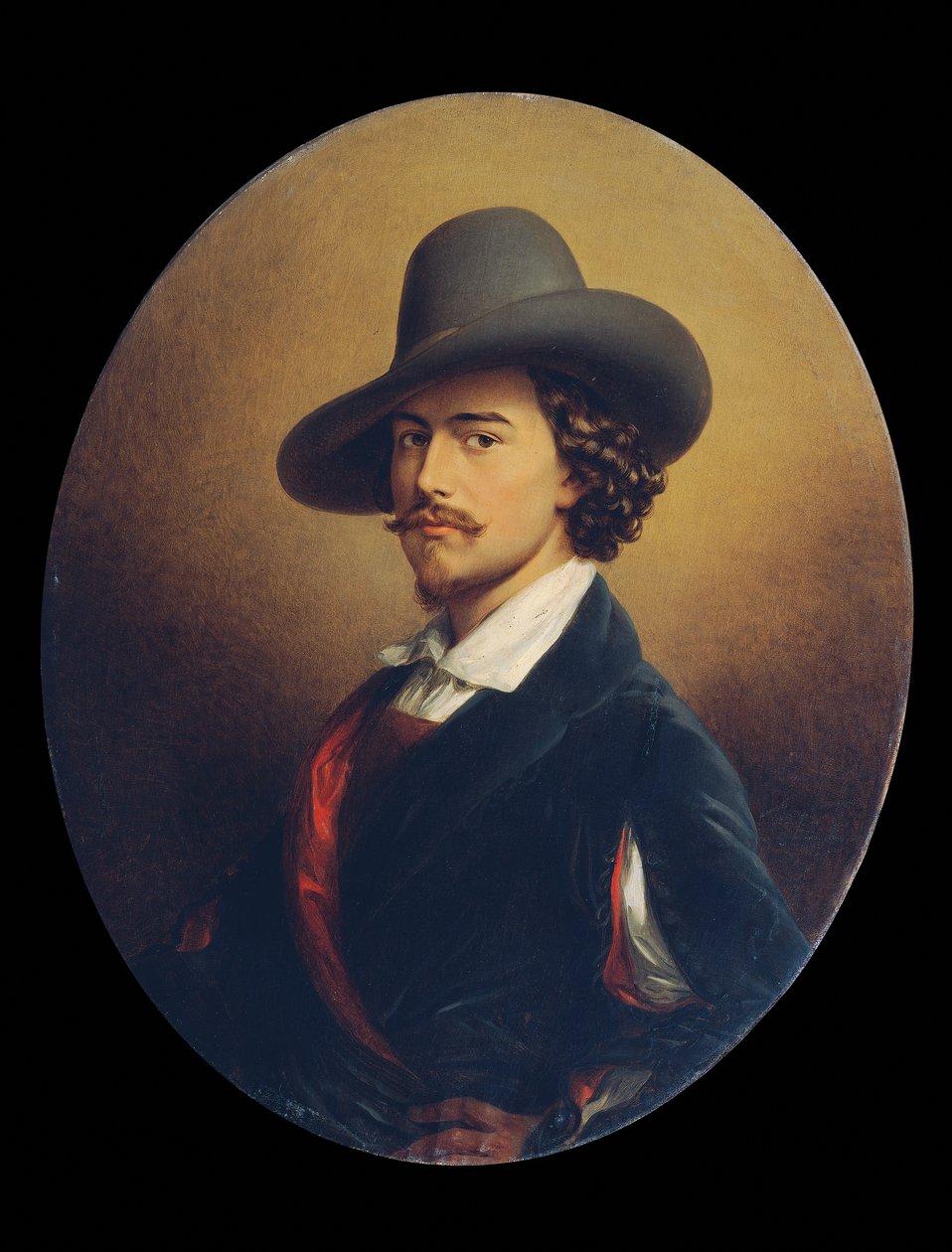 Ressam Eduard Ender by Johann Nepomuk Ender