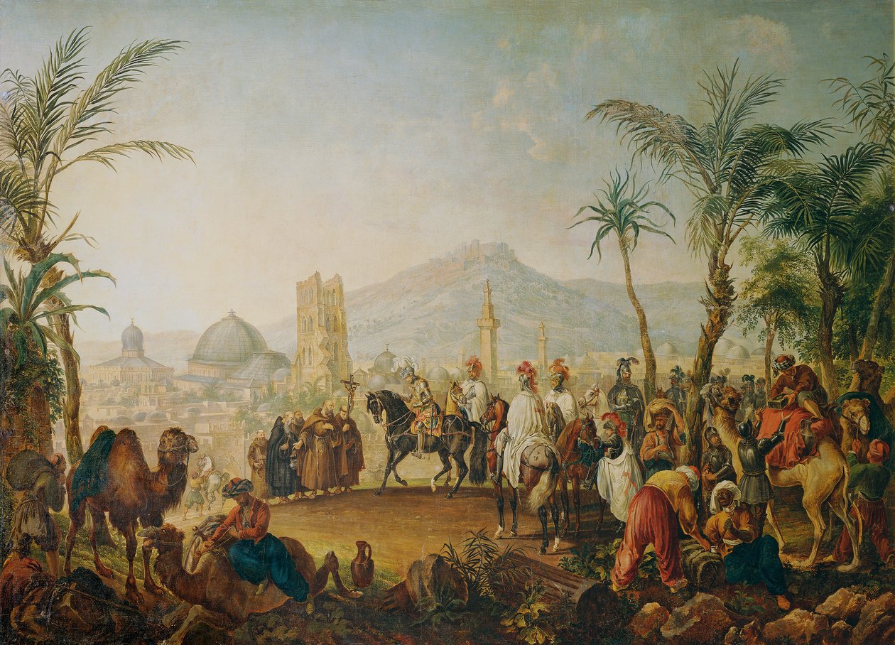 Haçlılar (Bouillon Godfrey) by Johann Nepomuk Höchle