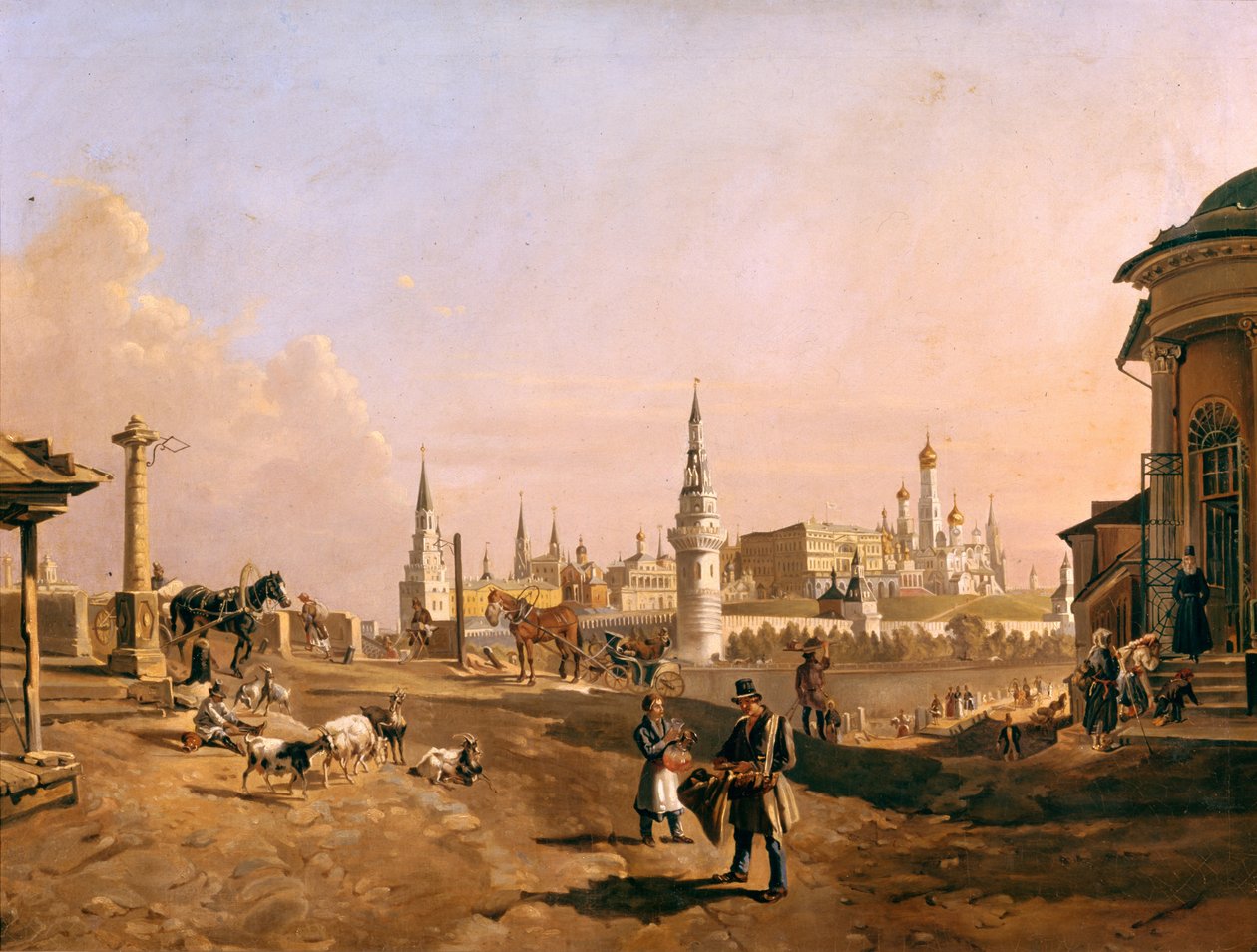 Bolşoy Kamenny Köprüsü ve Kremlin